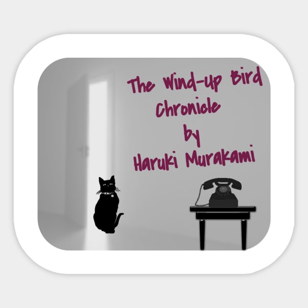 The Wind-up Bird Chronicle Sticker by jdl1978